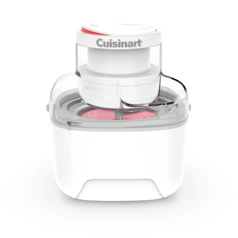 Cuisinart Silver and White Ice Cream Maker